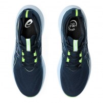 Кросівки для бігу чоловічі Asics GEL-NIMBUS 26 French blue/Electric lime